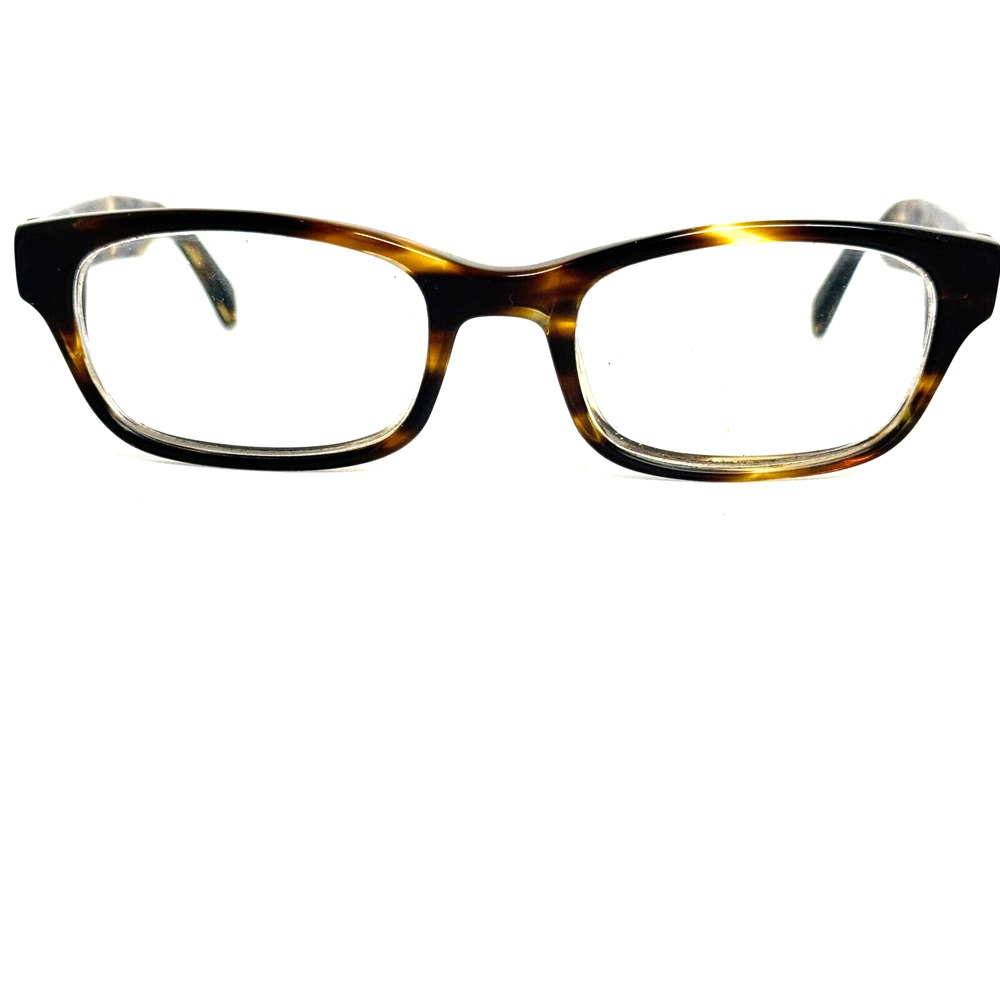 Warby Parker Eyeglasses frames Zacc 230 40-19-140 Brown Full Rim H16339